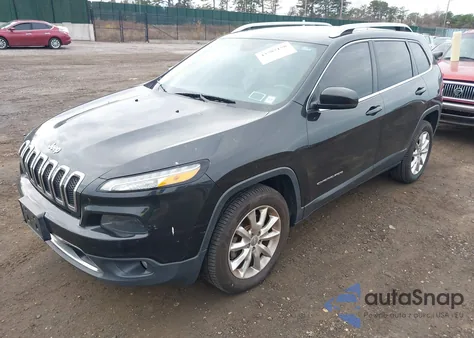 2016 Jeep Cherokee Limited из США, поврежденный, VIN 1C4PJMDS5GW175706
